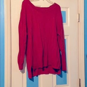 Soft Red Sweater!